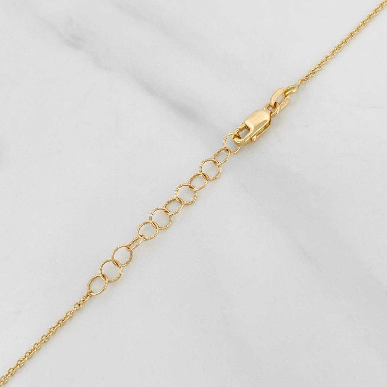 Cadena Aro Seguido Estrellas 3.8g / 45cm / 1mm Oro Amarillo 18K