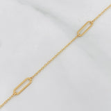 Pulso Aro Seguido 1g / 19cm / 1mm Oro Amarillo 18K