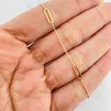 Pulso Aro Seguido 1g / 19cm / 1mm Oro Amarillo 18K
