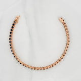 Pulso Tennis 9.15g / 17cm / 4.1mm Oro Rosa 18K