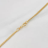 Cadena Cubana 1.55g / 45cm / 1.9mm Oro Amarillo 18K