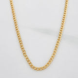 Cadena Cubana 1.55g / 45cm / 1.9mm Oro Amarillo 18K