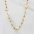Cadena Denario Virgen Milagrosa 3.1g / 45cm / 2.5mm Oro Amarillo 18K
