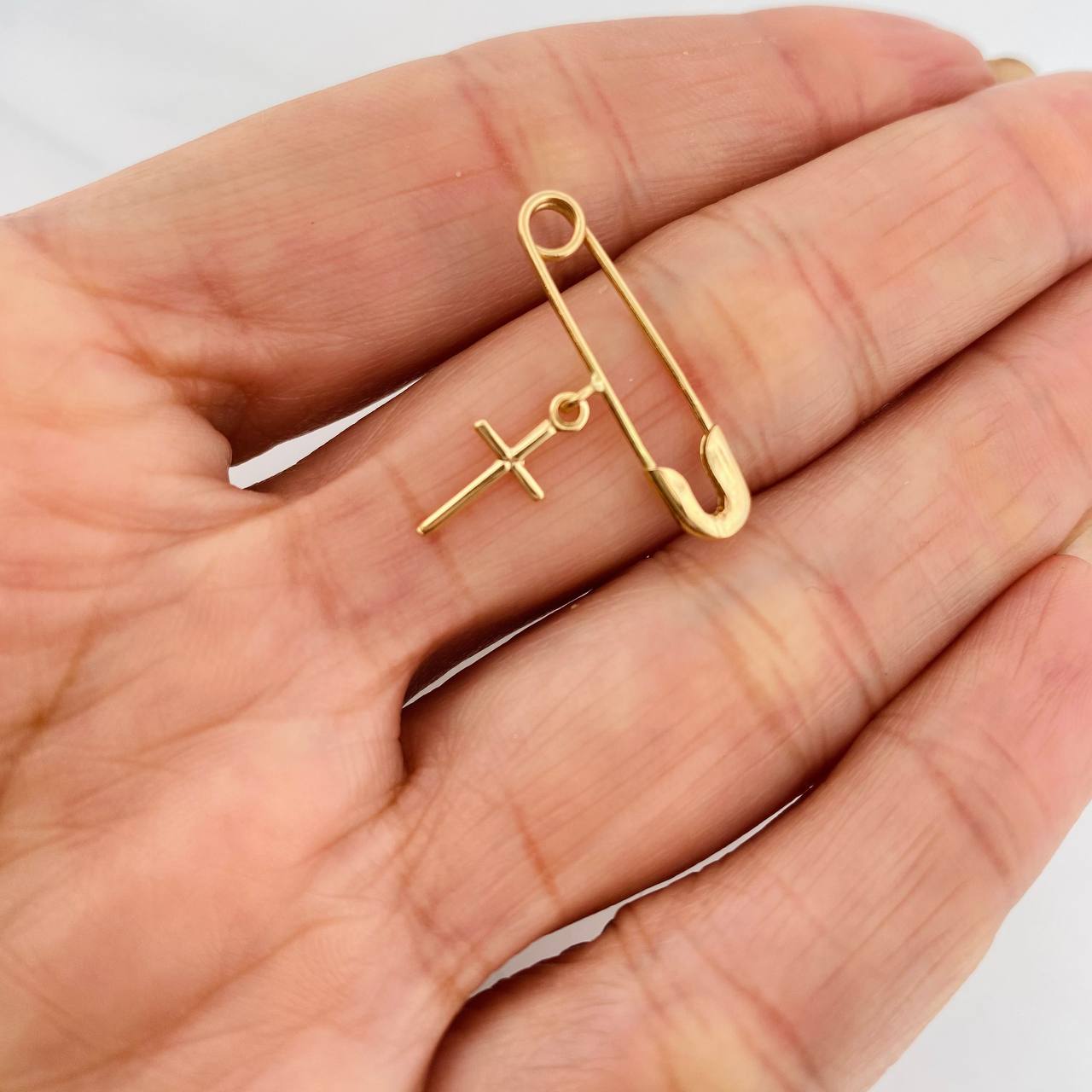 Dije Clip 0.75g / 2.5cm Oro Amarillo 18K
