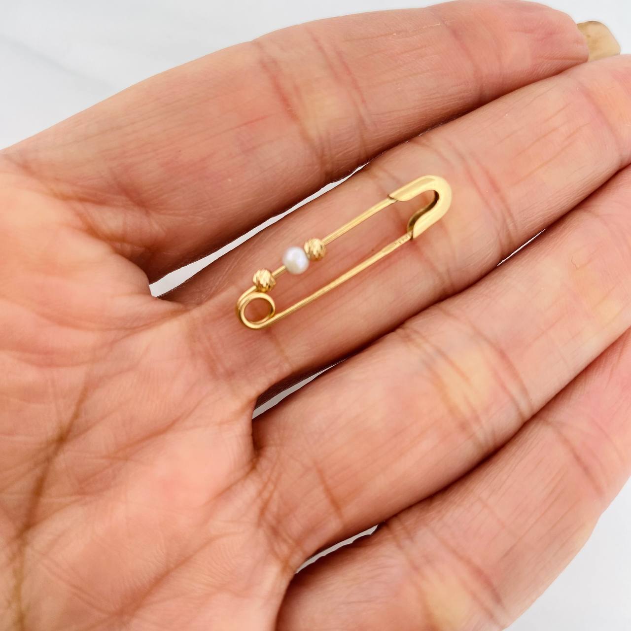 Herraje Clip 0.75g / 3cm Oro Amarillo 18K