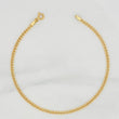 Pulso Cubano 1.4g / 20.5cm / 2.4mm Oro Amarillo 18K