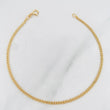 Pulso Cubano 0.8g / 20cm / 1.95mm Oro Amarillo 18K