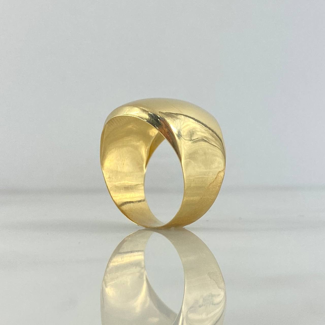 Anillo Sello Liso 3.2gr / T9 / Oro Amarillo
