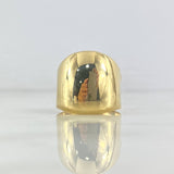 Anillo Sello Liso 3gr / T6 / Oro Amarillo
