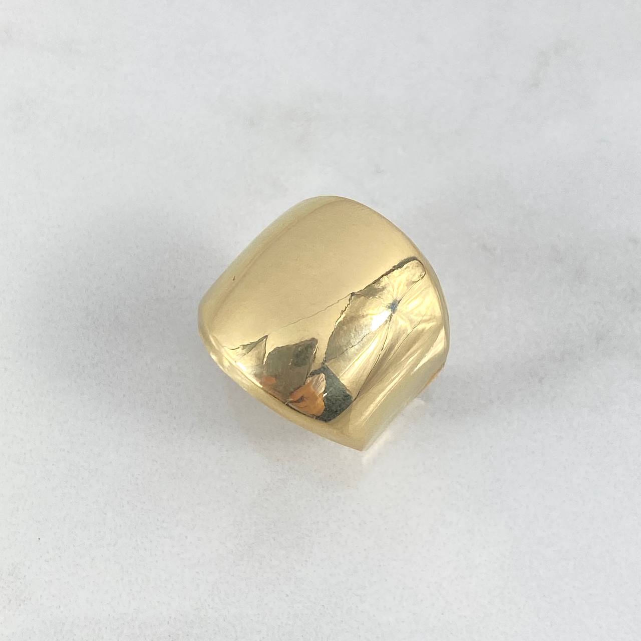 Anillo Sello Liso 3.2gr / T9 / Oro Amarillo