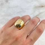 Anillo Sello Liso 3.2gr / T9 / Oro Amarillo