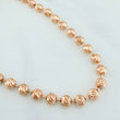 Cadena Militar 44.7 g / 72 cm / 5.75 mm Oro Rosa 18K