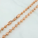 Cadena Militar 44.7 g / 72 cm / 5.75 mm Oro Rosa 18K