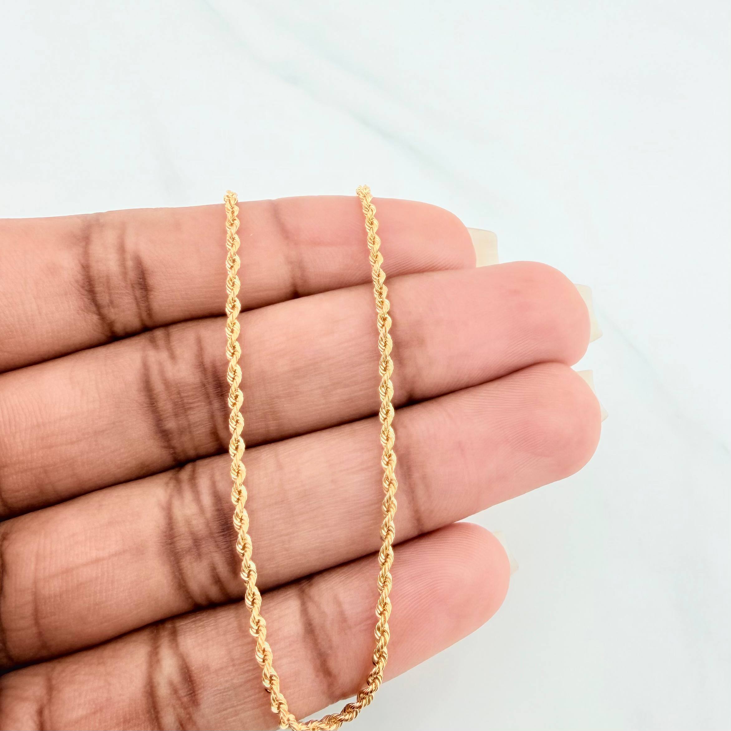 Pulso Lazo 1.25 g / 19.5 cm / 1 mm Oro Amarillo 18K