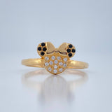 Anillo Ratona 1.9gr / T6 1/2 / Oro Amarillo 18K %
