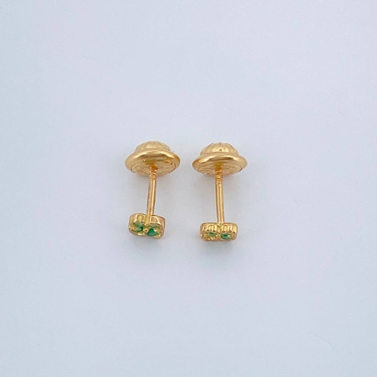 Topos Trebol 0.6gr / 3.6mm Oro Amarillo 18K %