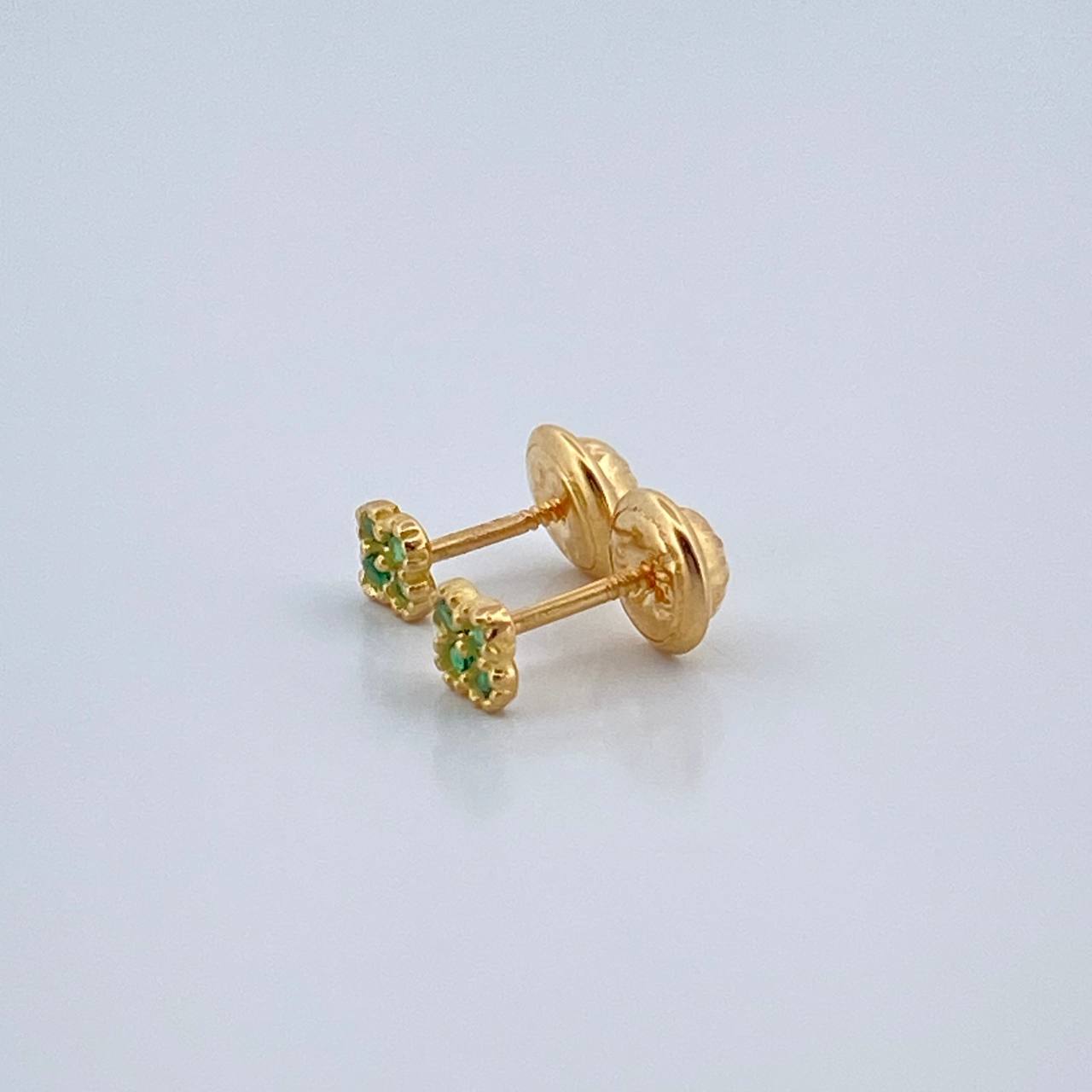 Topos Trebol 0.6gr / 3.6mm Oro Amarillo 18K %