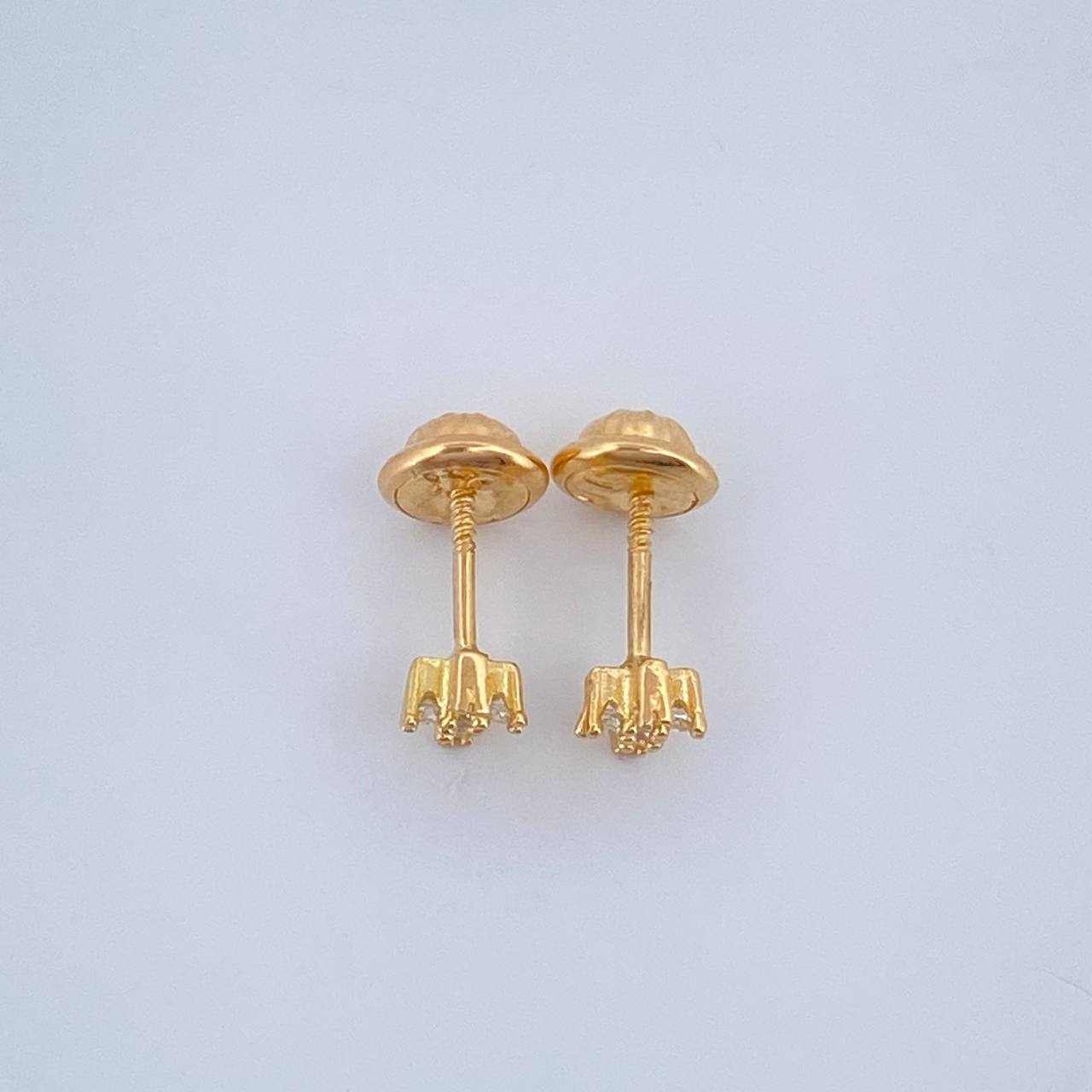 Topos Cruz 0.75gr / 3.7mm Oro Amarillo 18K %