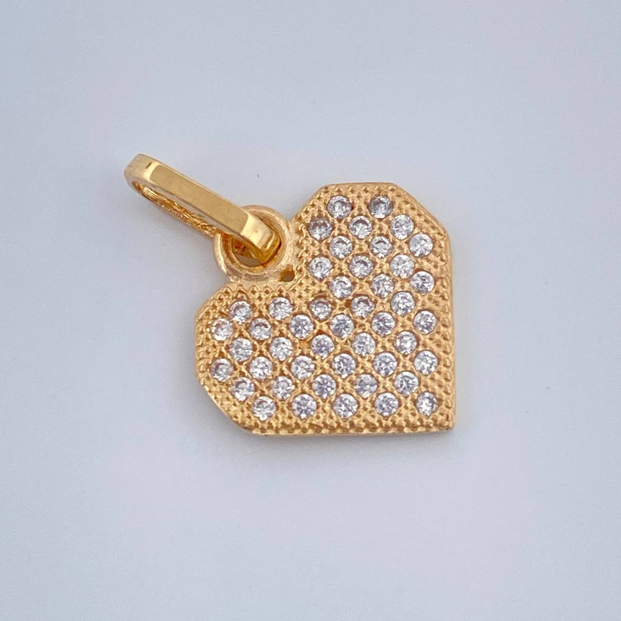 Dije Corazon 1.2gr / 1.6cm / Oro Amarillo 18K %