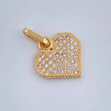 Dije Corazon 1.2gr / 1.6cm / Oro Amarillo 18K %