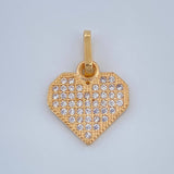 Dije Corazon 1.2gr / 1.6cm / Oro Amarillo 18K %