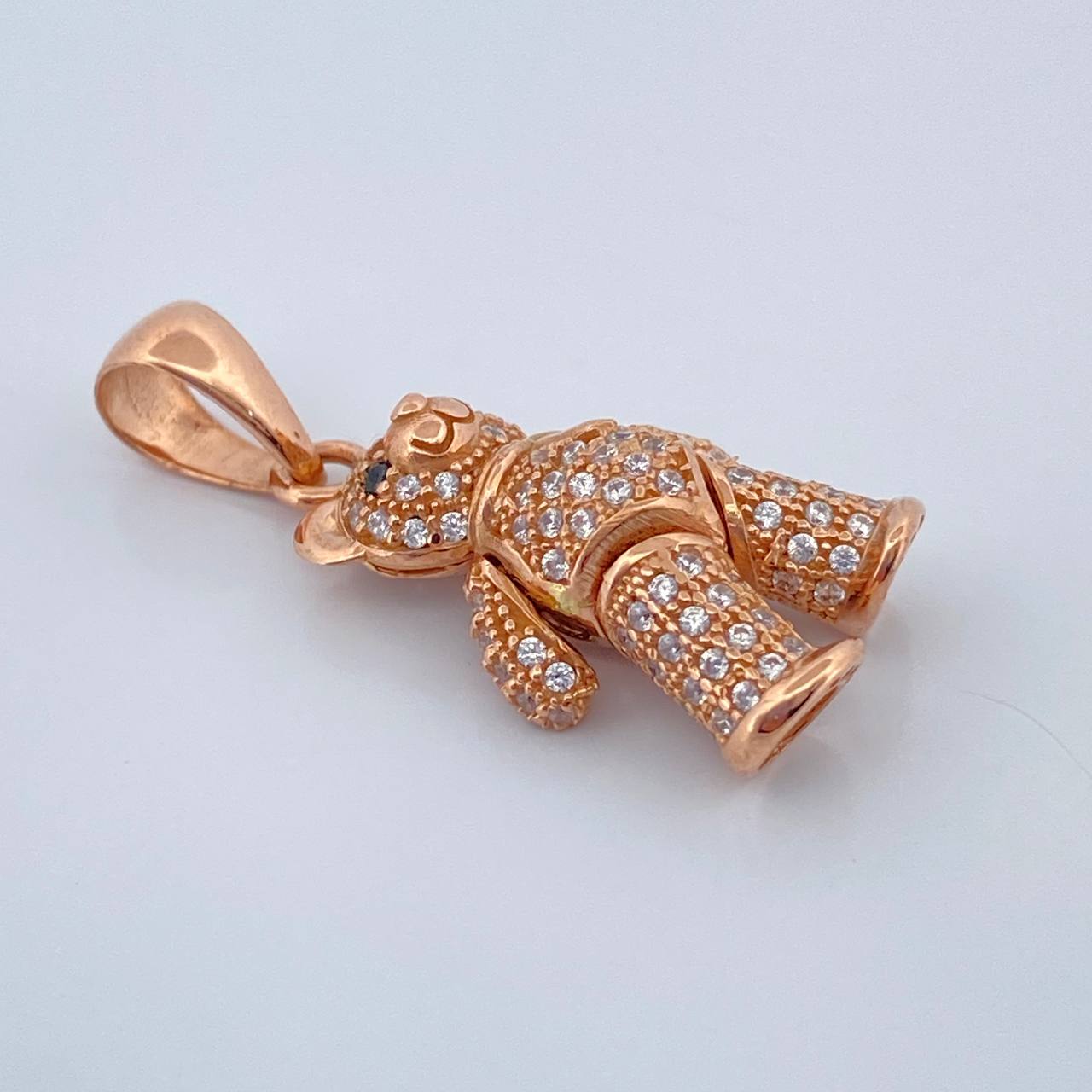 Dije Oso Articulado 4.8gr / 3cm / Oro Rosa 18K %