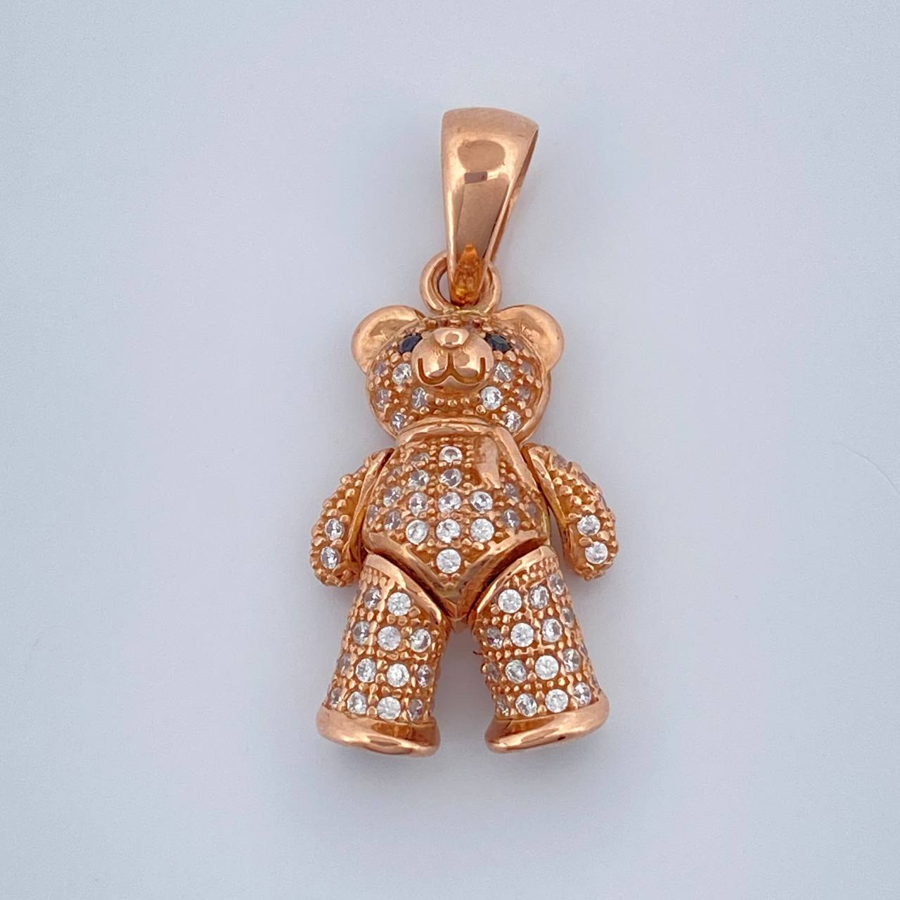 Dije Oso Articulado 4.8gr / 3cm / Oro Rosa 18K %