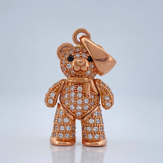 Dije Oso Articulado 4.8gr / 3cm / Oro Rosa 18K %