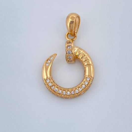 Dije Clavo 2.45gr / 2.6cm / Oro Amarillo 18K %