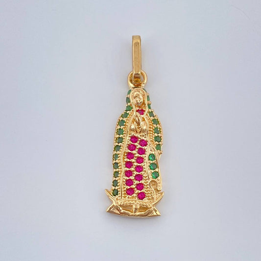 Dije Virgen Guadalupe 1.7gr / 2.6cm / Oro Amarillo 18K %