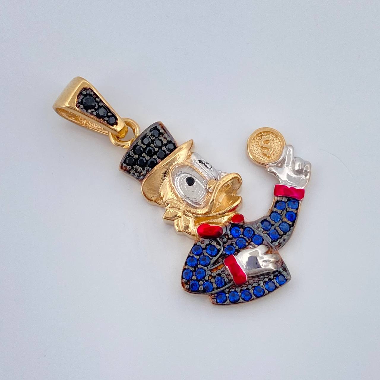 Dije Pato Inspirado 3.2gr / 3cm / Tres Oros 18K %