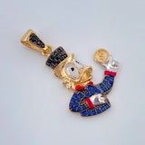 Dije Pato Inspirado 3.2gr / 3cm / Tres Oros 18K %