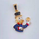 Dije Pato Inspirado 3.2gr / 3cm / Tres Oros 18K %