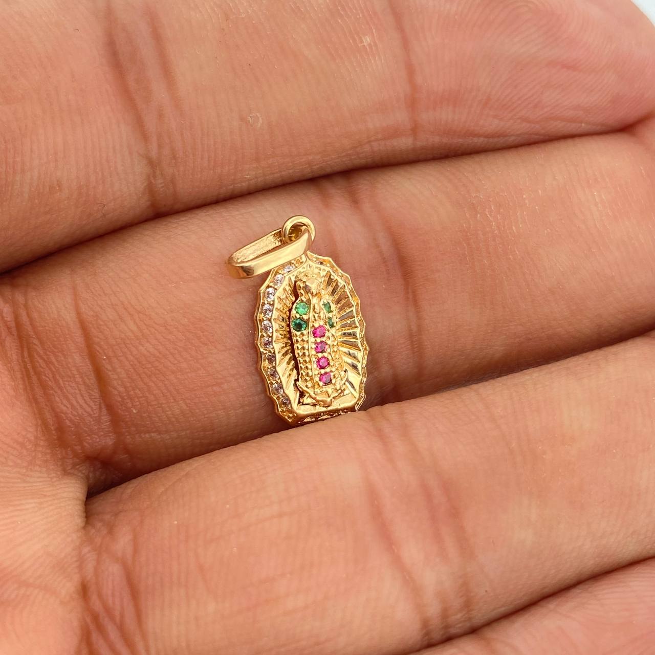 Dije Virgen Guadalupe 1.35gr / 2cm / Oro Amarillo 18K %