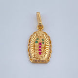 Dije Virgen Guadalupe 1.35gr / 2cm / Oro Amarillo 18K %