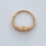 Anillo Corona Corazon 15's 1.9gr / T5 1/4 / Oro Amarillo 18K %