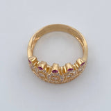 Anillo Corona Reina 4.65gr / T7 / Oro Amarillo 18K %