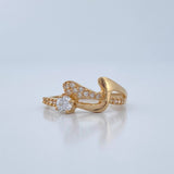 Anillo Zig-zag 1.9gr / T6 3/4 / Oro Amarillo 18K %
