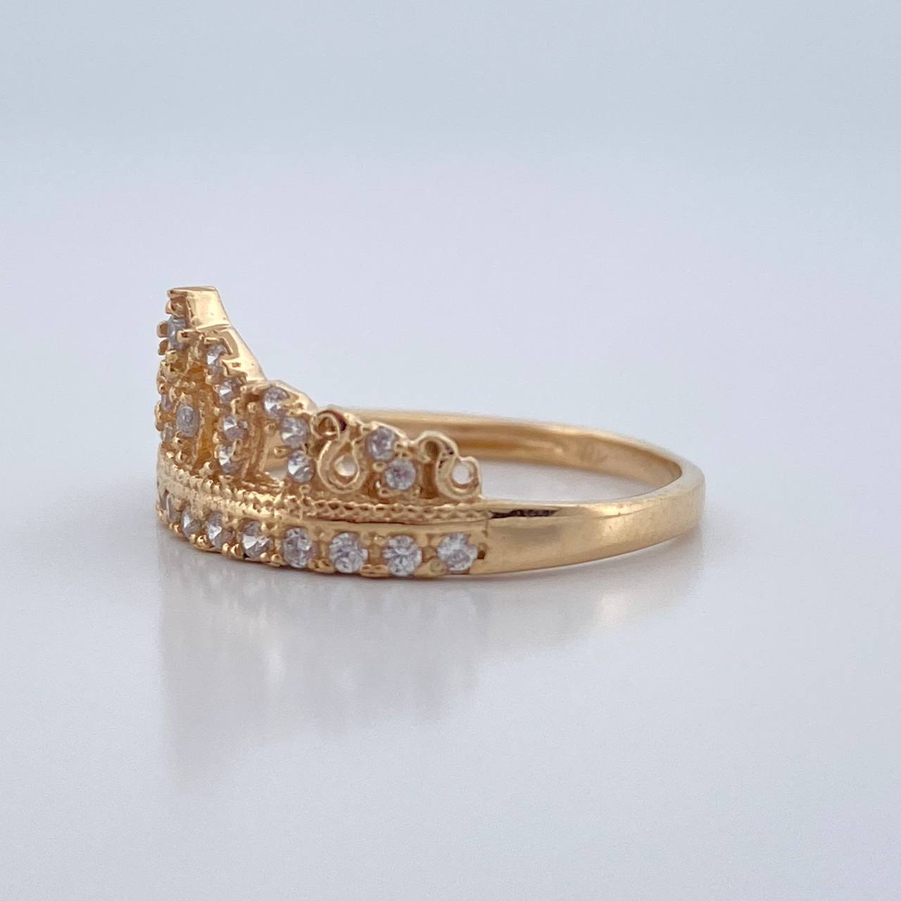 Anillo Corona 2gr / T6 / Oro Amarillo 18K %