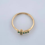 Anillo Cruz 1.5gr / T5 3/4 / Oro Amarillo 18K %