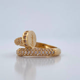 Anillo Clavo 5.4gr / T7 / Oro Amarillo 18K %