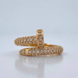 Anillo Clavo 5.4gr / T7 / Oro Amarillo 18K %
