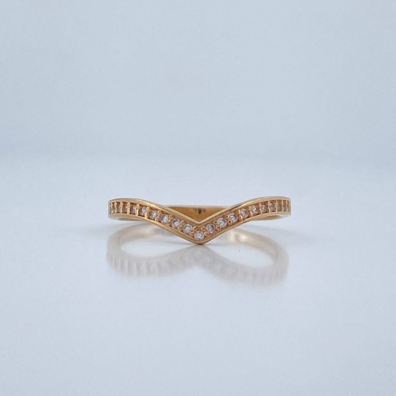 Anillo Tiara 1.4gr / T6 1/4 / Oro Amarillo 18K %