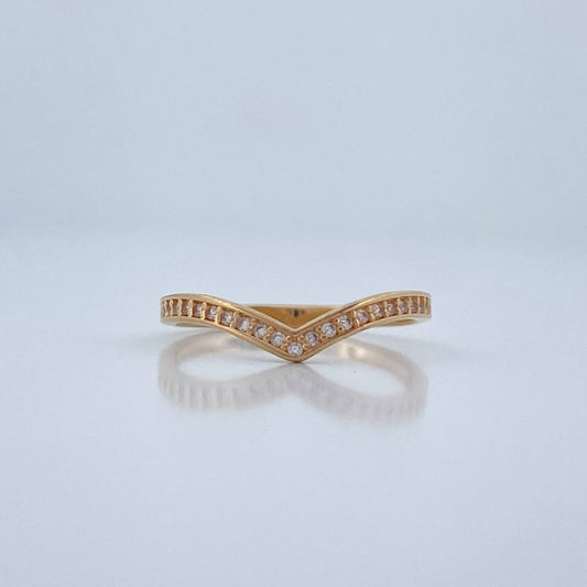 Anillo Tiara 1.4gr / T6 1/4 / Oro Amarillo 18K %