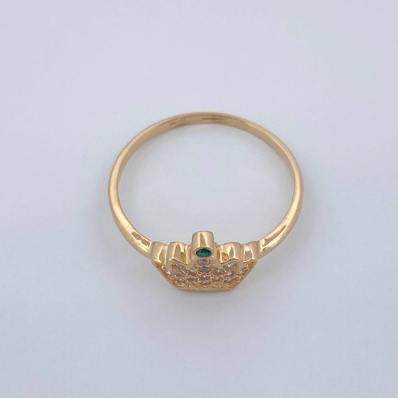 Anillo Corona 1.5gr / T5 3/4 / Oro Amarillo 18K %