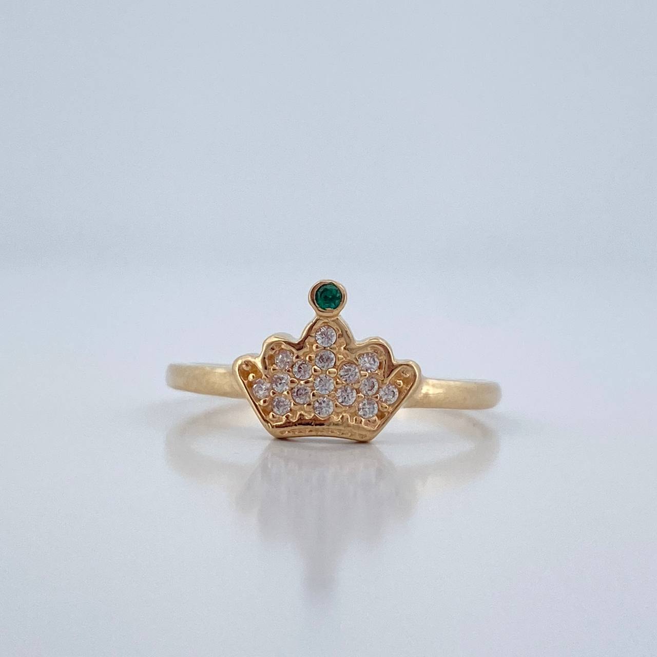 Anillo Corona 1.5gr / T5 3/4 / Oro Amarillo 18K %