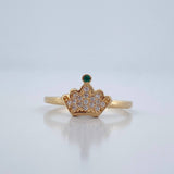 Anillo Corona 1.5gr / T5 3/4 / Oro Amarillo 18K %