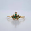Anillo Corona 1.5gr / T7 1/4 / Oro Amarillo 18K %
