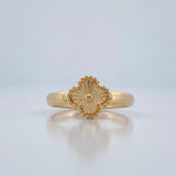 Anillo Trebol 2.15gr / T8 / Oro Amarillo 18K %
