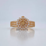 Anillo Corona 3.75gr / T6 1/2 / Oro Amarillo 18K %